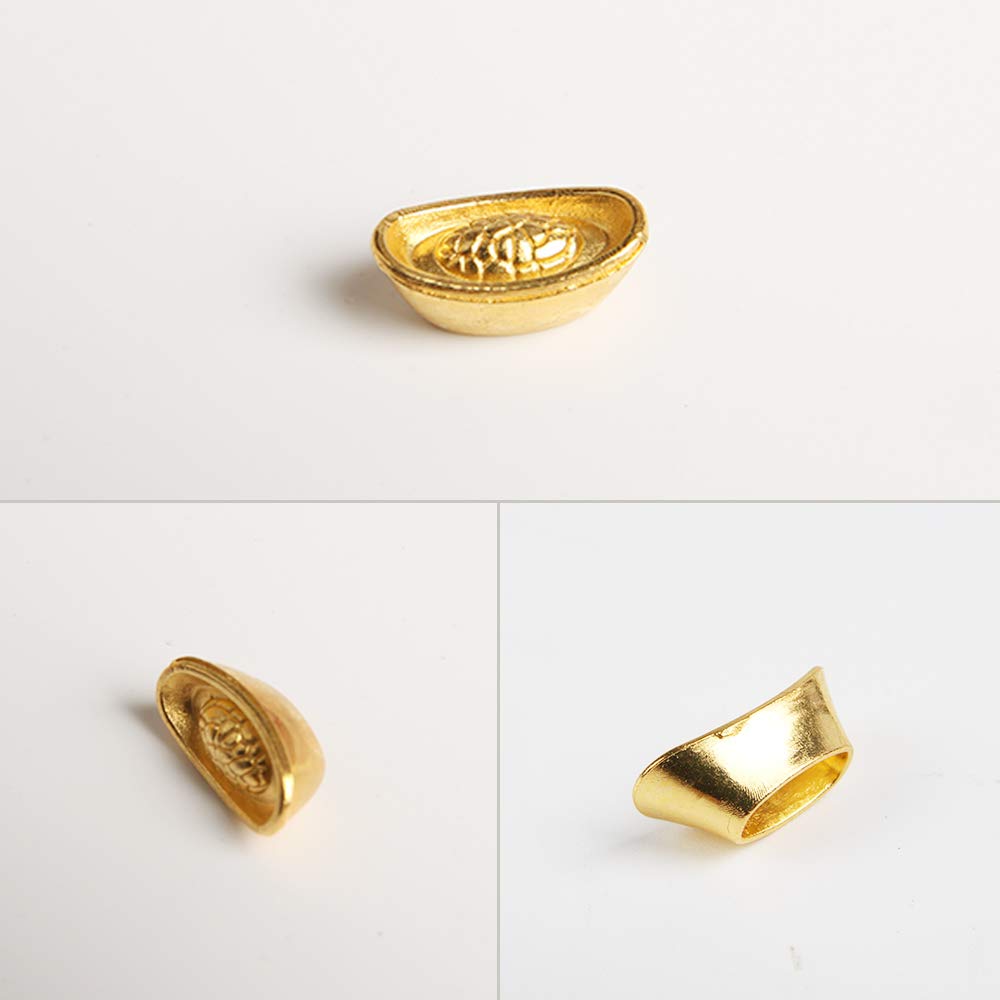 Amazon.com: Wixine 30Pcs Gold Ingot Fengshui Lucky Yuanbao