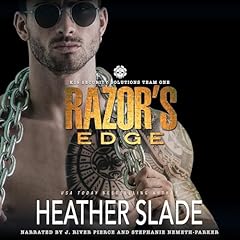 Razor's Edge Audiolibro Por Heather Slade arte de portada