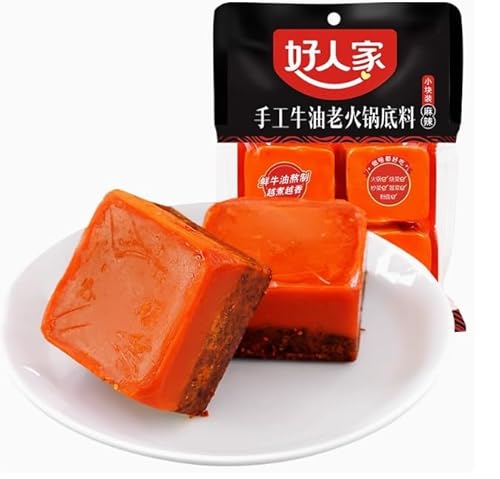 好人家手工火鍋底料4個装 鍋のたれ 火鍋のスープ素 辛味 ひなべ (360gx2点)