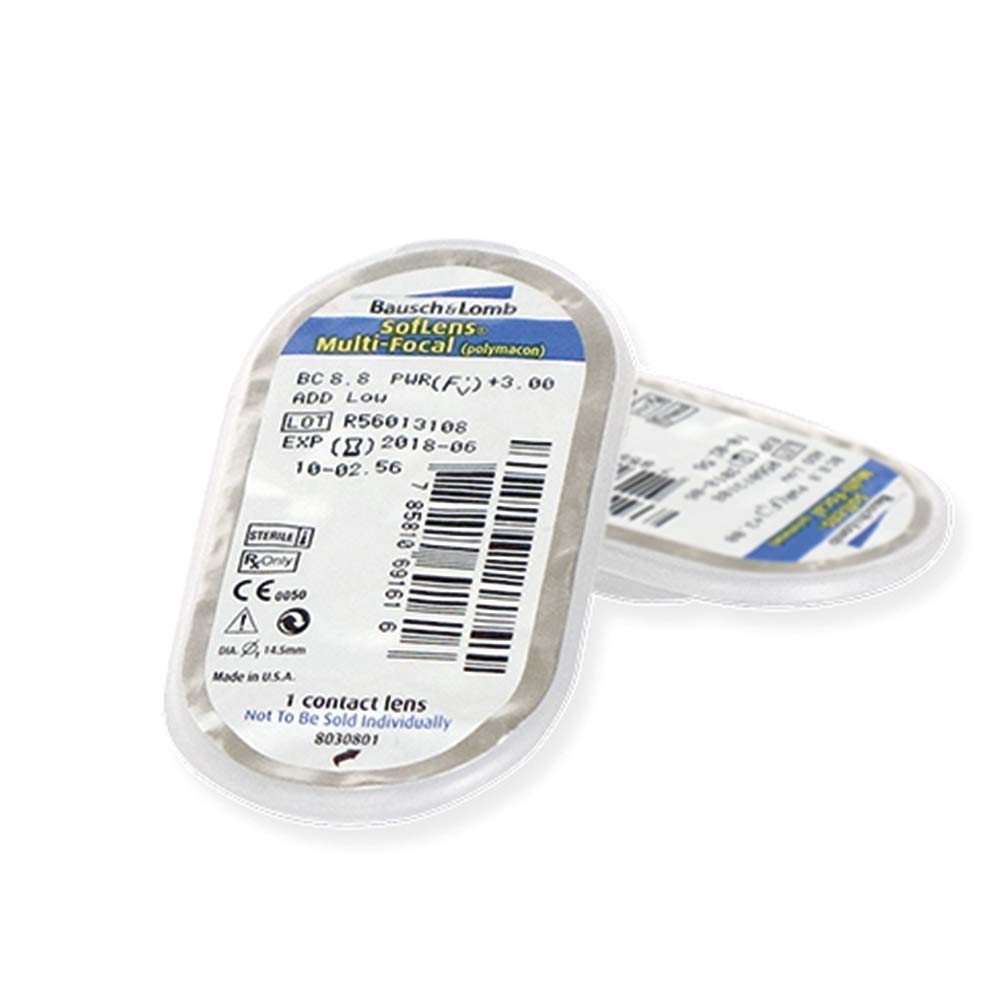 SofLens Multifocal Monatslinsen, 6 Stück, Add High, -06,50 Dpt,