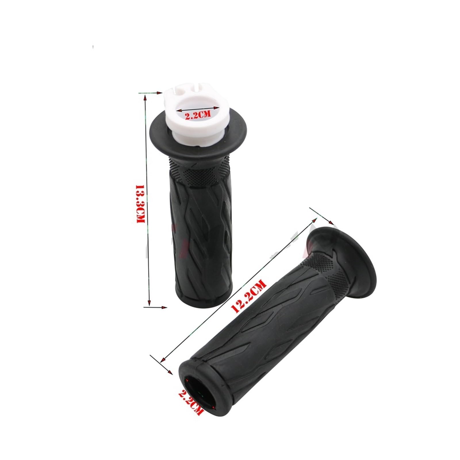 Moto 7/8 Pollici 22 MILLIMETRI In Gomma Manubrio Copertura Grip Grips Per Suzuki BANDIT 400/600/650/1000/1250 GSX1000 BURGMAN 650 GSX650F Manopole manubrio