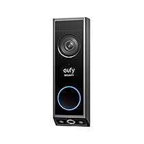 eufy Security Video Doorbell E340, due telecamere con Delivery Guard, visione notturna 2K Full HD e a colori, suoneria wireless, archiviazione locale espandibile fino a 128 GB, nessun costo mensile