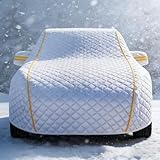 Funda Coche Invierno para BMW F34 Gran Turismo Funda Coche,Algodón Engrosado Exterior Antigranizo Impermeable Protección El Coche Resistente Polvo Heladas Viento Arañazos
