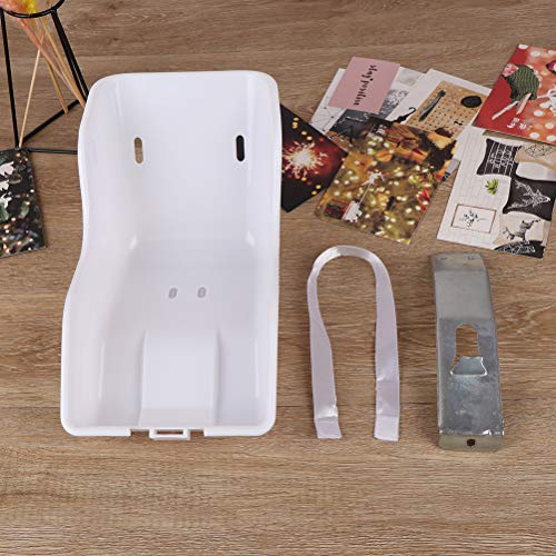 Lowest Price! SUSHAFEN 1Piece White Kids Bike Doll Carrier Seat Stuffed Toys Kids Seat Bike Rear Gli...