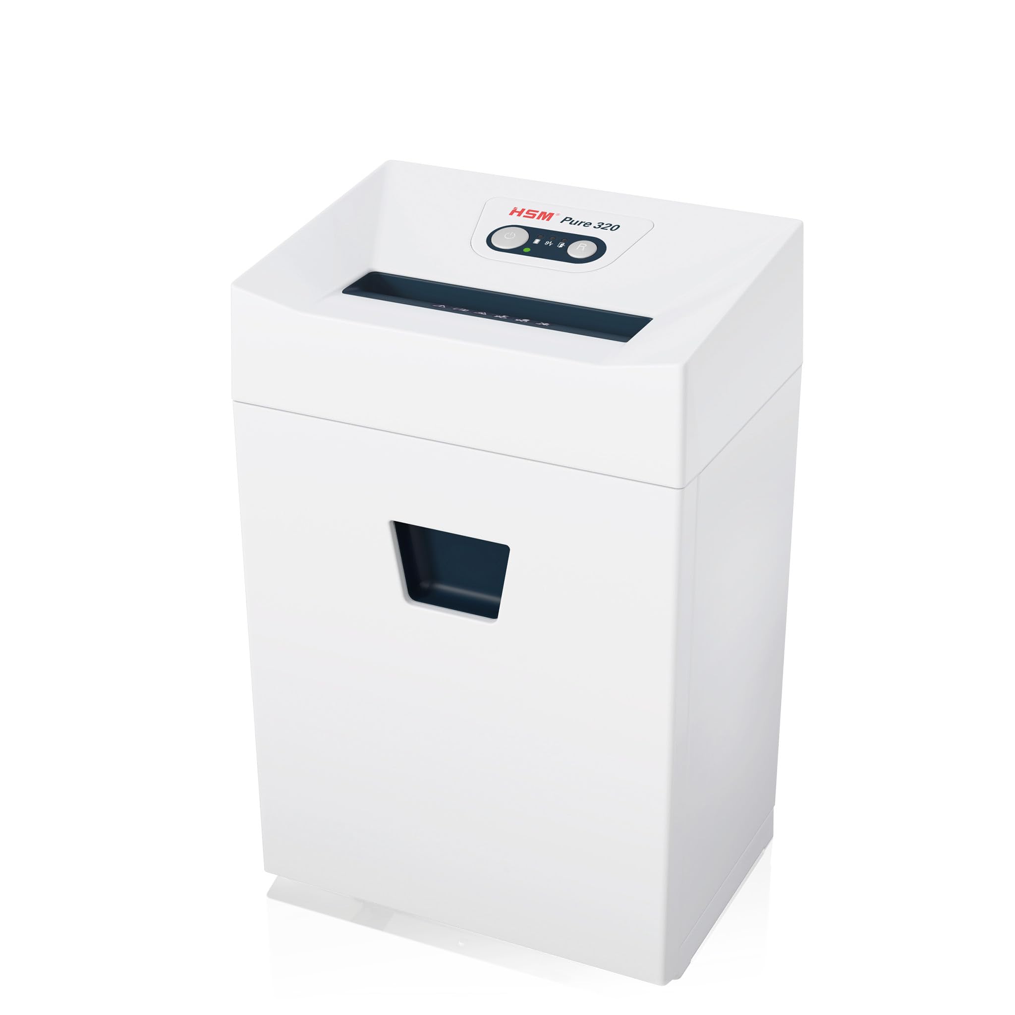 HSM Pure 320 2331121 Distruggidocumenti da 5,8 mm, Bianco