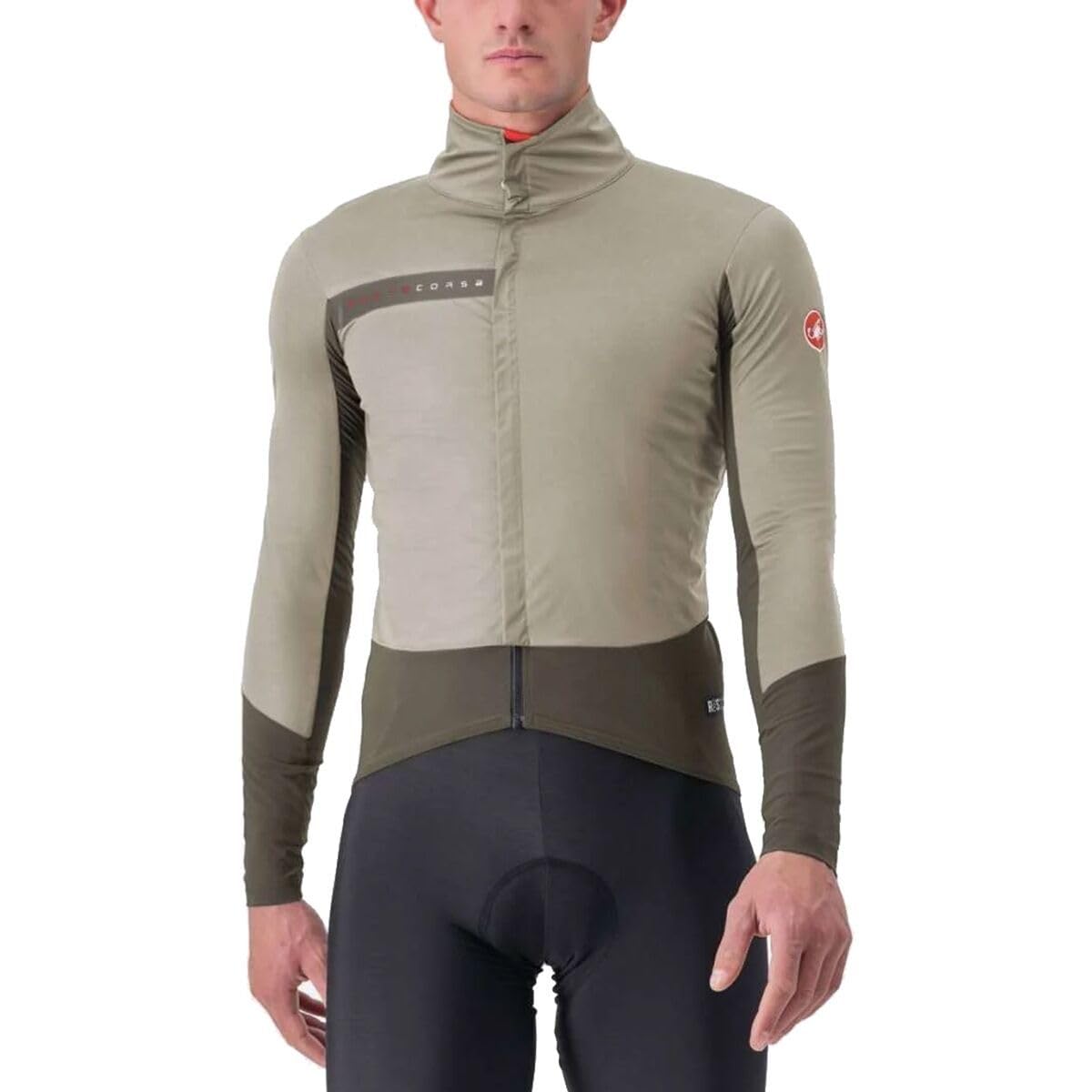 CASTELLI 4520505-294 BETA RoS JACKET Jacket Men's CLAY/TARMAC Size XXL