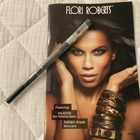 Lápiz delineador de ojos negro Flori Roberts miniatura 3