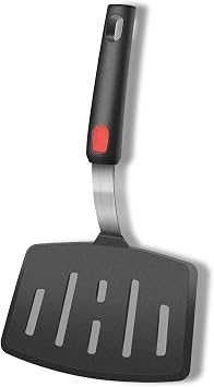 Silicone Fish Spatula Turner,Flexible Kitchen Spatula Wide Pancake Fish Slotted Spatulas for Nonstick Cookware Pans Omelette Egg Spatula 600 F Heat-Resistant