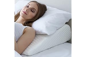 Bed Wedge Pillow: Unique Curved Design for Ultimate Comfort