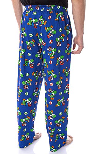 Nintendo Men's Mario and Yoshi Power Up Soft Touch Cotton Pajama Pants4