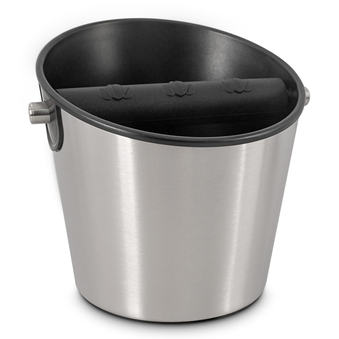 Espresso Puck Coffee Knock Box - Mini Size Espresso Grounds Coffee Puck Knock Box with Detachable Metal Knock Bar Espresso Accessories Tools for Home Coffee Bar