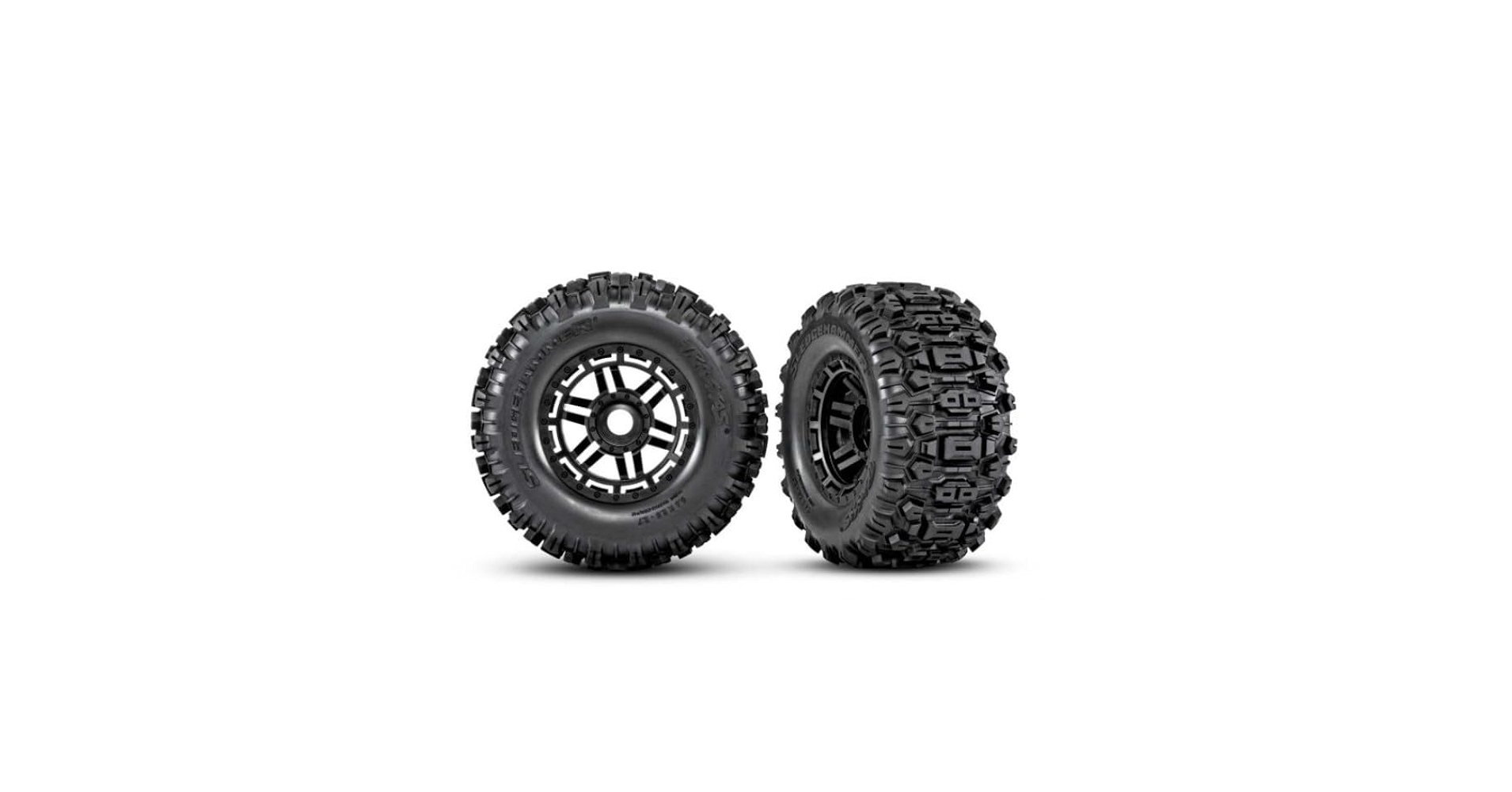 traxxas Maxx 専用設計タイヤ Amazon.com: Belted Traxxas Maxx tire/Wheel : Toys & Games