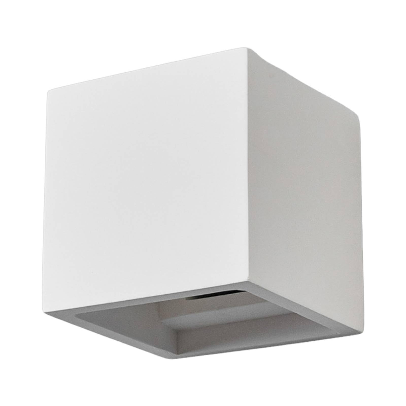 Lindby White Wall Light Freja Dimmable (Modern) In Made Of Plaster/Clay For E.g. Living Room & Dining (1 Light Source, G9) From Wall Lighting Lamp
