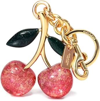 COACH チェリーキーホルダー さくらんぼ Amazon.co.jp: コーチ キーホルダー COACH レジン メタル