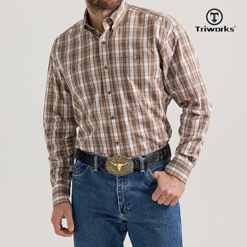 Men's Western cowboy belt Classic embossed leather belts with Printed Engraved Buckle3