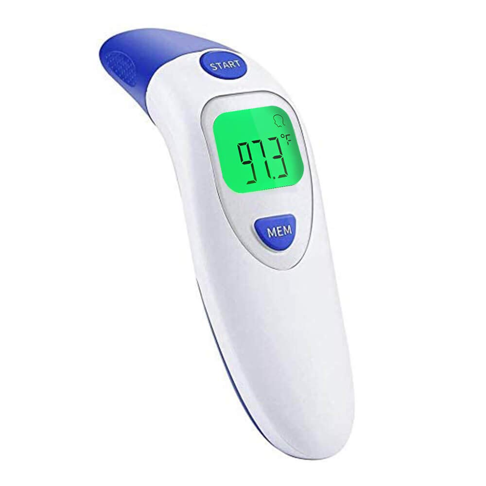 Digital Forehead Thermometer, Professional Medical Infrared Temporal Thermometer with Fever Alert and Ear Function for Adult, Kids, Baby, Children - ℃/℉ Available