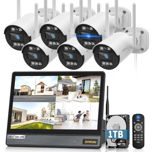 【大特価】防犯カメラ 屋外 2台 モニター付き ワイヤレス 120°広角レンズ 172 防犯カメラ 屋外 2台 モニター付き ワイヤレス 120°広角