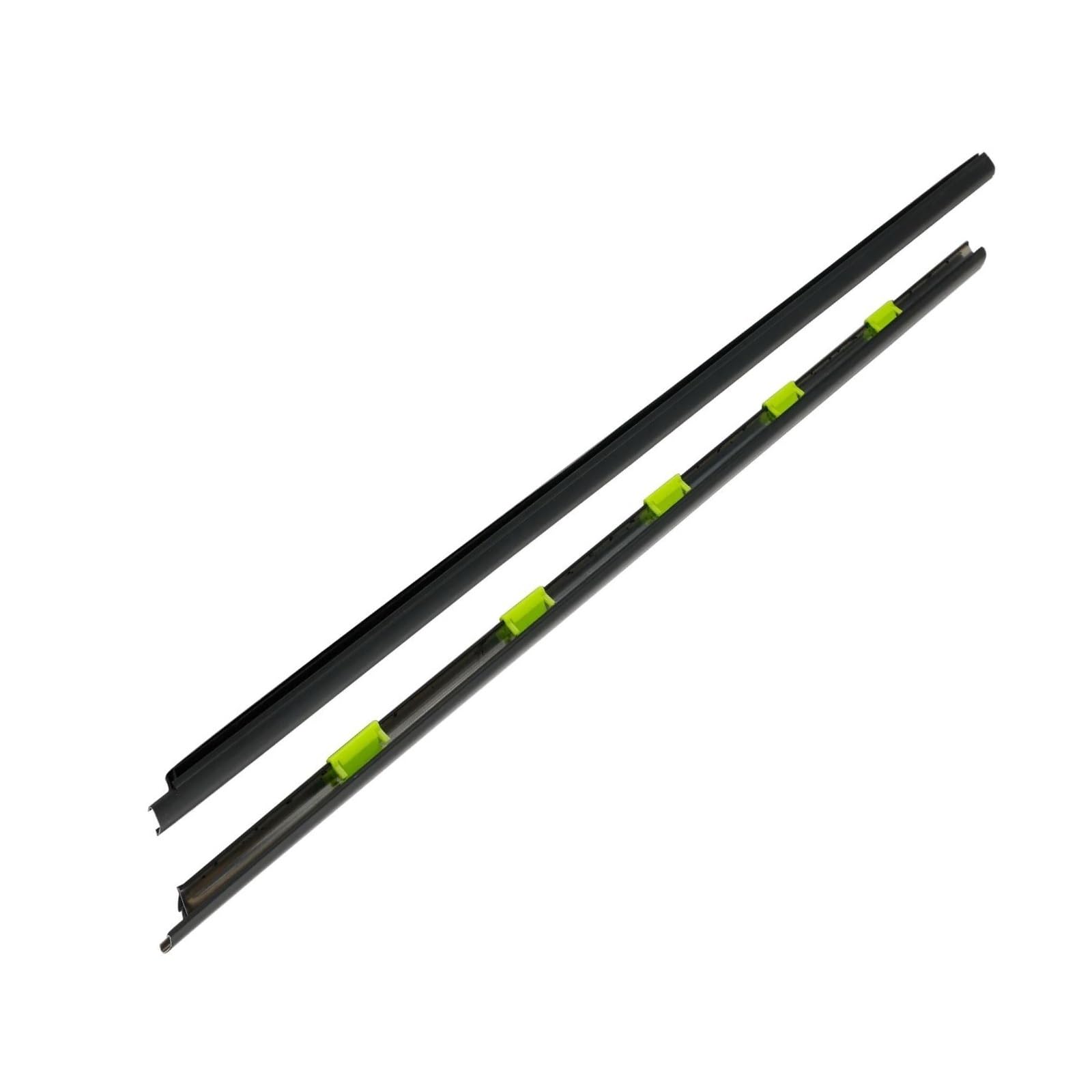 Ajohbm One Color Door Window Weather Molding 72410-S03-003 72450-S03-003 For Civic Ek 1996 1997 1998 1999 2000