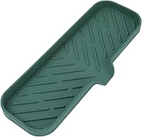 Vista 29 de MicoYang Jaboneras de baño de silicona con boquilla de drenaje - Organizador de fregadero de baño y cocina, soporte para esponja, bandeja de jabón