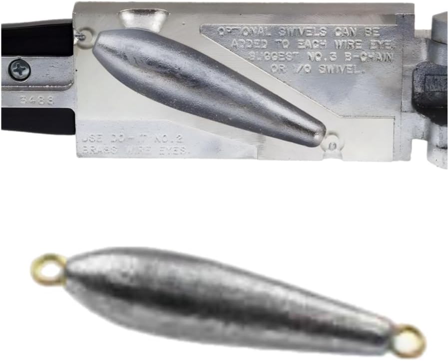 Do It in-Line Trolling Sinker Size 10 oz 1 Cavitity Do it Mold 3488
