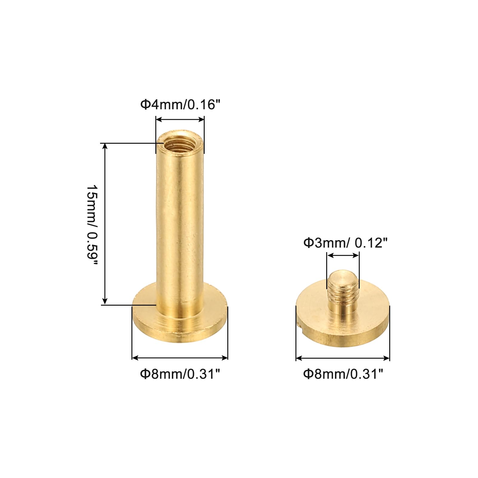 PATIKIL Chicago Screws - Image 2