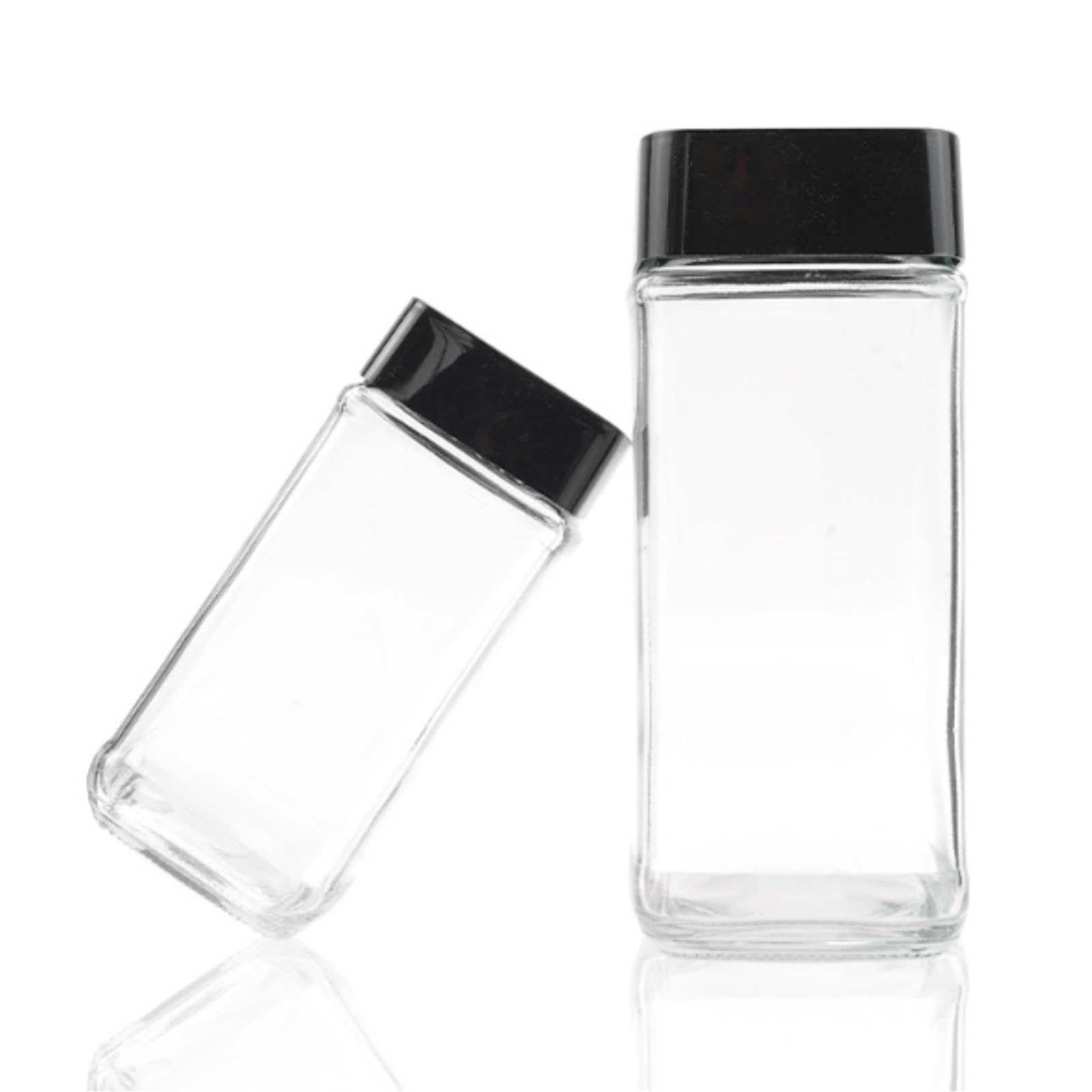 Vorratsgläser - Küche Luftdicht 2 Pcs Glas Lagerung Gläser Lebensmittel Kanister Mit Schraube Deckel For Hause Vorratsdosen