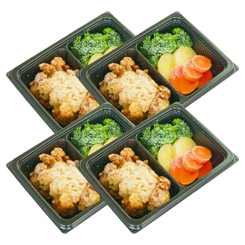 鬼八の蔵 [レンジでプロ味!]宮崎 THE チキン南蛮温野菜プレート チキン南蛮100g&温野菜80g&自家製タルタルソース30g×4食セット
