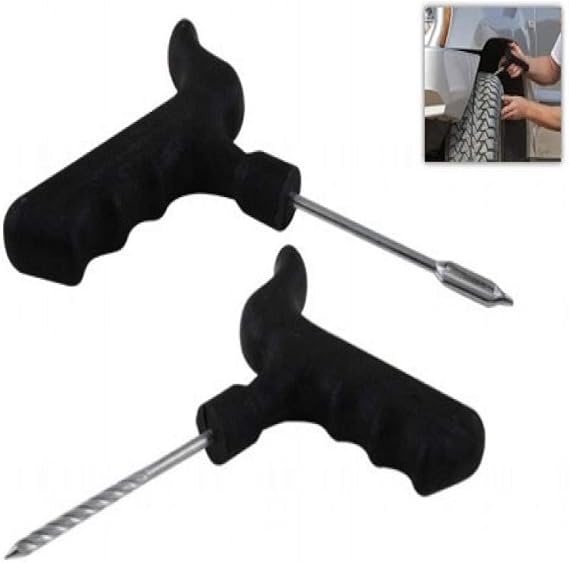 BUFFER® 6 Parça Araba Motosiklet Otomobil Bisiklet Lastik Tamir Seti Araç Bakım Kiti