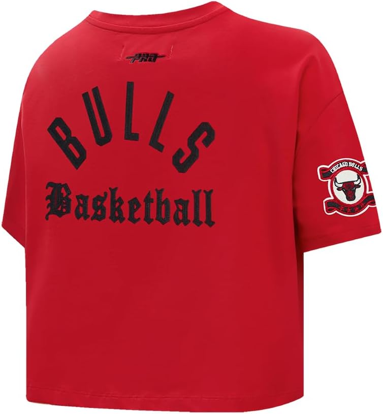 Pro Standard NBA Womens Womens NBA Modern Originals Cotton Short Sleeve Boxy Tee - Image 4