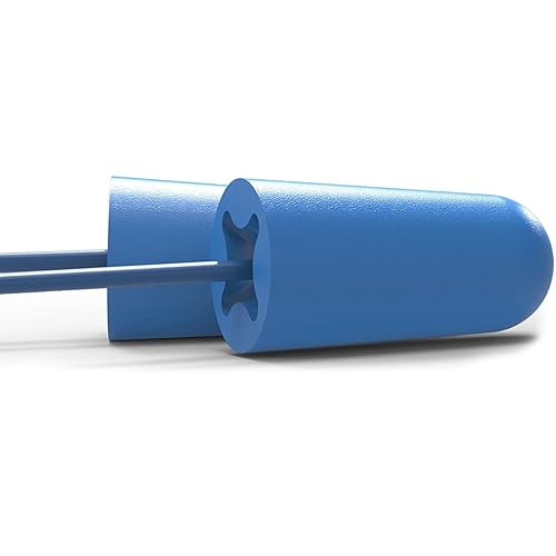 Miniatura 3 de HexArmor AccuFit - Tapones desechables de espuma con cable para reducir el ruido, alta visibilidad y detectables de metales, tamaño mediano, 100