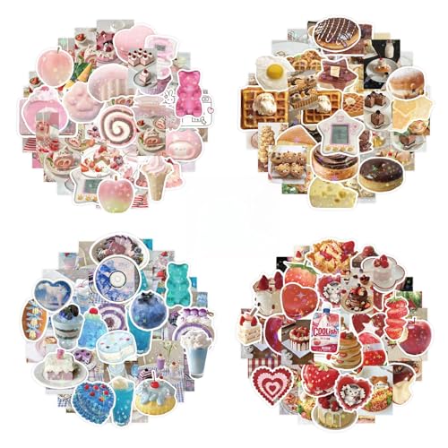 Image of 400 PCS Japanese Aesthetic Stickers for Adults, Kawaii Animal & Retro Deco Stickers Pack for Journaling, Scrapbook, Planner Decoration, Vision Board & Creative Stationery