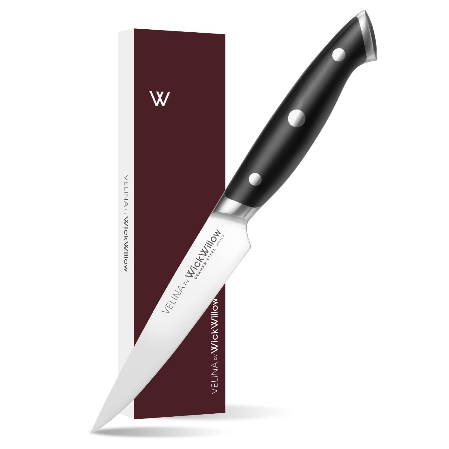 WICKWILLOW 8” Chef Knife – Ultra Sharp German Steel, Ergonomic Handle — Amazon image 11