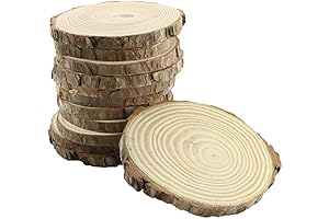 Bignc Tree Stump Slice Decorations: Enliven Your Home with Rustic, Natural Charm