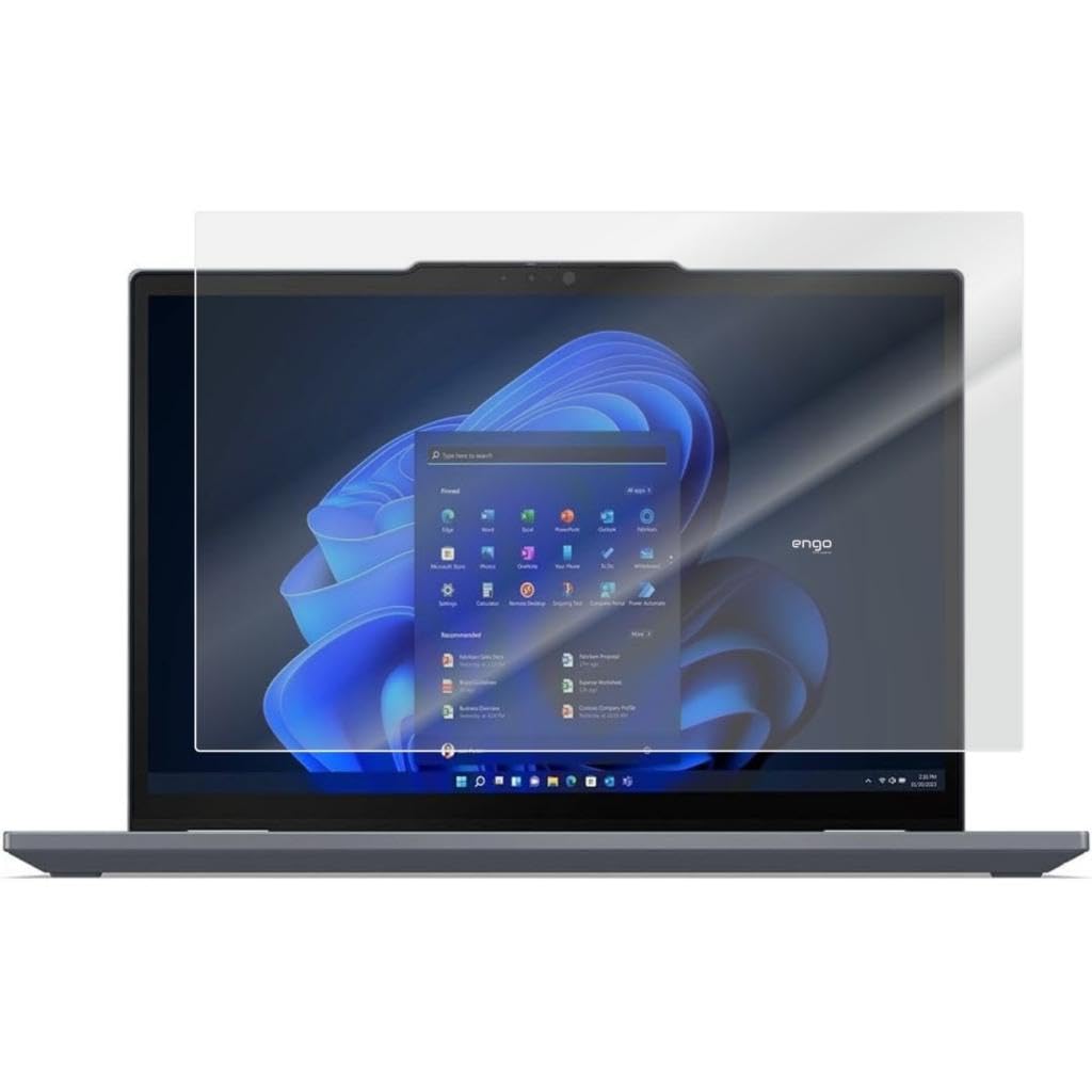 Engo Lenovo Legion Slim 7i Gen 8 16 İnç İle Uyumlu Mat Ekran Koruyucu Notebook, Yansıma Ve Parlama Önleyici Parmak İzi Bırakmayan Laptop Koruma, 9H Temperli Kırılmaz Esnek Nano Cam