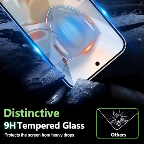 Image of STP FEEL Advanced Black Border Tempered Glass Screen Protector Compatible for Google Pixel 9 Pro XL 5G (6.8 Inch, Pack of 1) | Full Screen Coverage (except edges) Screen Protector Guard Protector