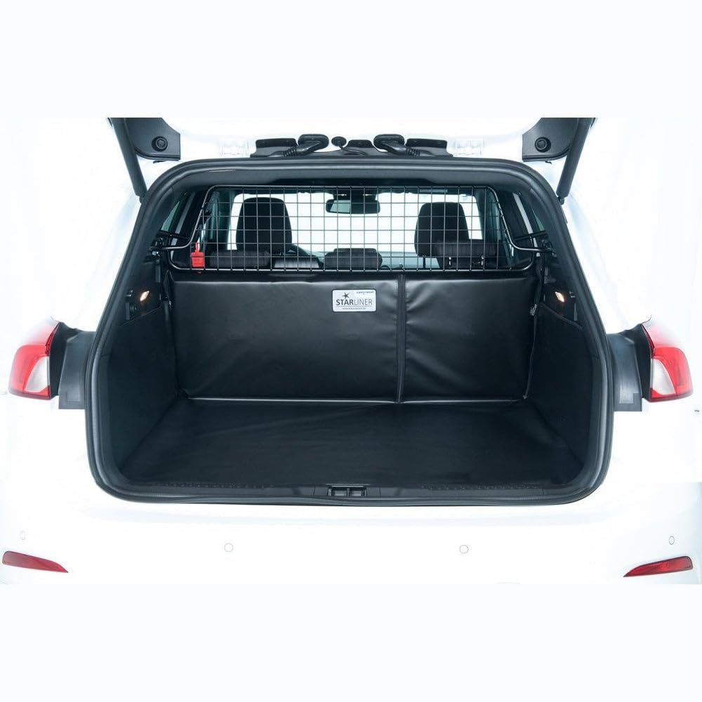 Kleinmetall Starliner Kofferraumwanne für Skoda Yeti Bj. 2009-2017 (schwarz) Ladeboden tief