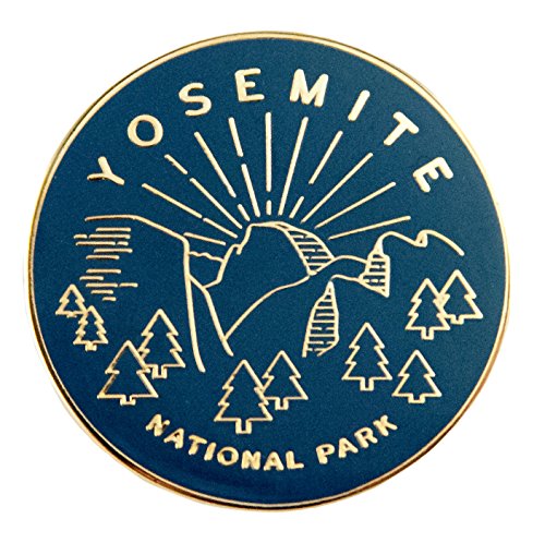 TINY BEE CARDS - Yosemite National Park Hard Enamel Pin