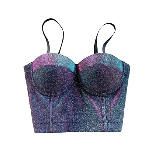 Women's Sexy Fashion Design Sense Small Vest Outer Corset Crop Top