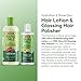 ORS Olive Oil Moisturizing Hair Lotion & Frizz Control Shine Polisher with Castor & Pequi Oil (2 Piece Set)