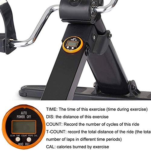 Ejercitador de Pedal Bajo Escritorio con Monitor LCD miniatura 4