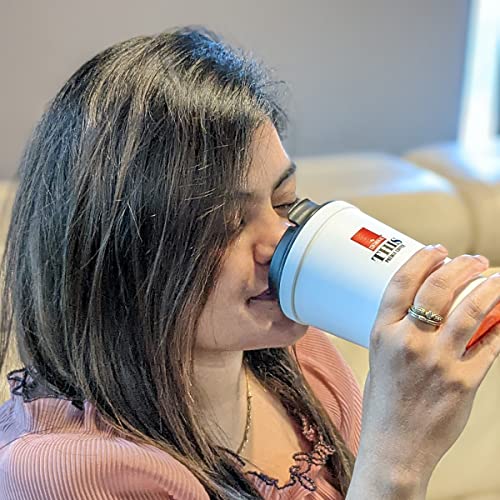 Image of Continental This Suction Mug | Spill-Proof | Travel Friendly | Free Cappuccino (Box of 6 Sachets)