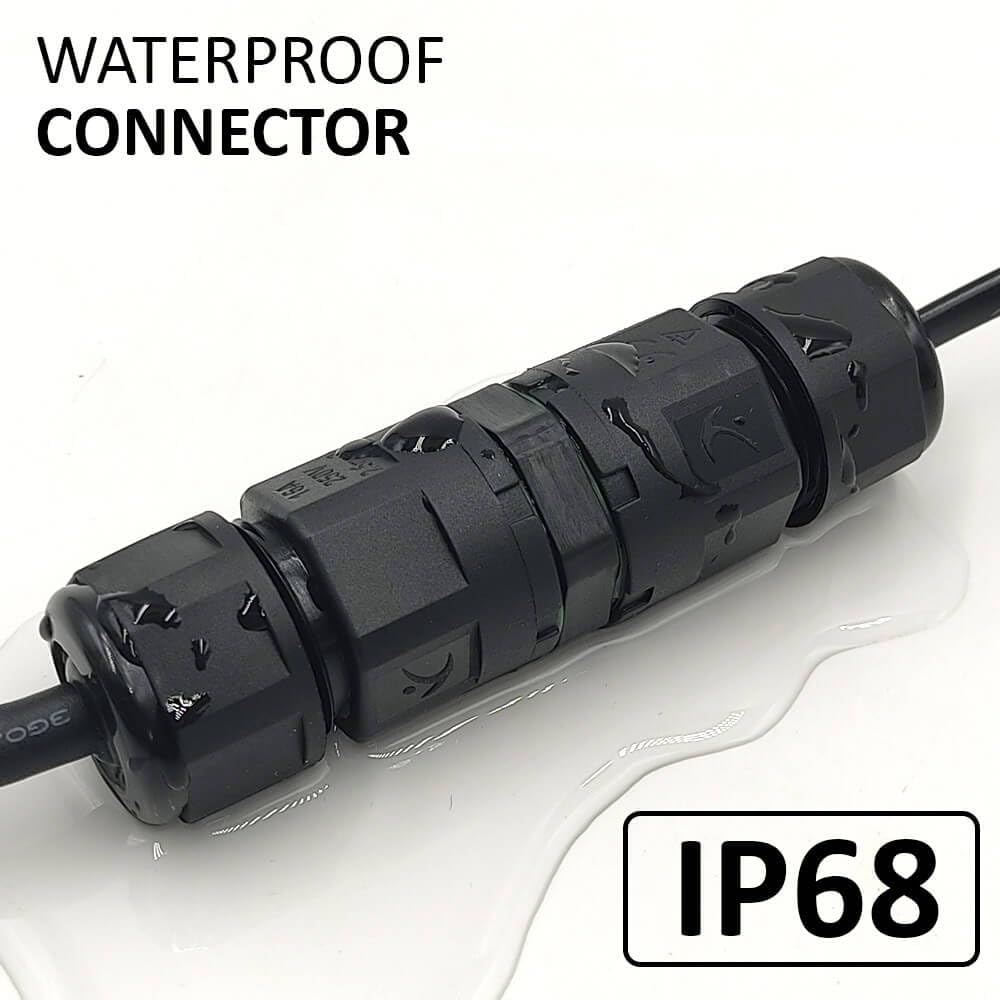 FactorLED Foco Exterior LED Negro, 150W (1050W), 17200Lm, Proyector AVANT PRO, IP65 Resistente al agua, muy resistente IK10, Luz blanca natural 4000K (150, Vatios)