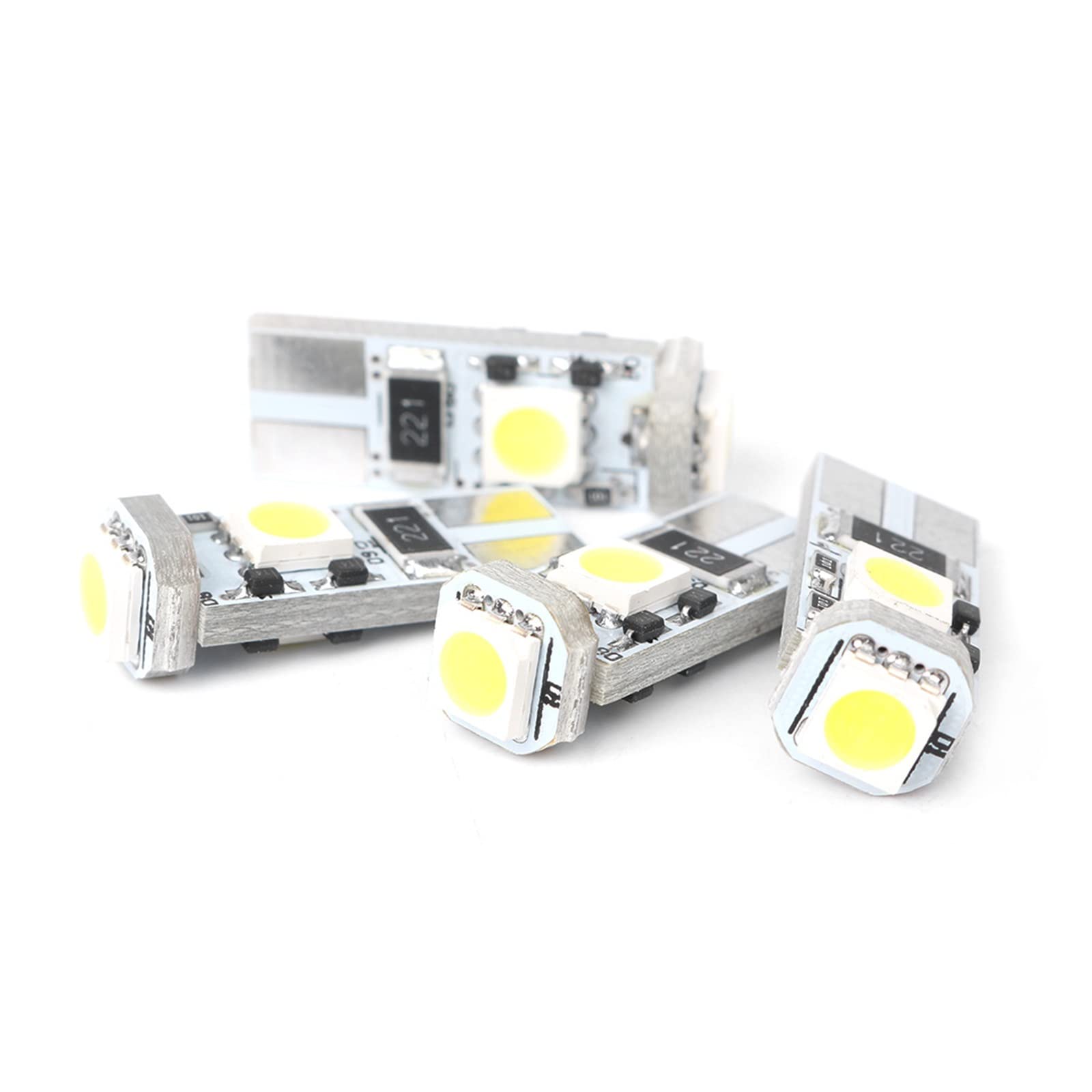 XENITE Luce Targa Posteriore 2Pcs Auto Dome Overhead Luce di Lettura Celling Tetto Lampada Interni SMD Luci A LED per 1 5 7 Serie E60 E65 E87