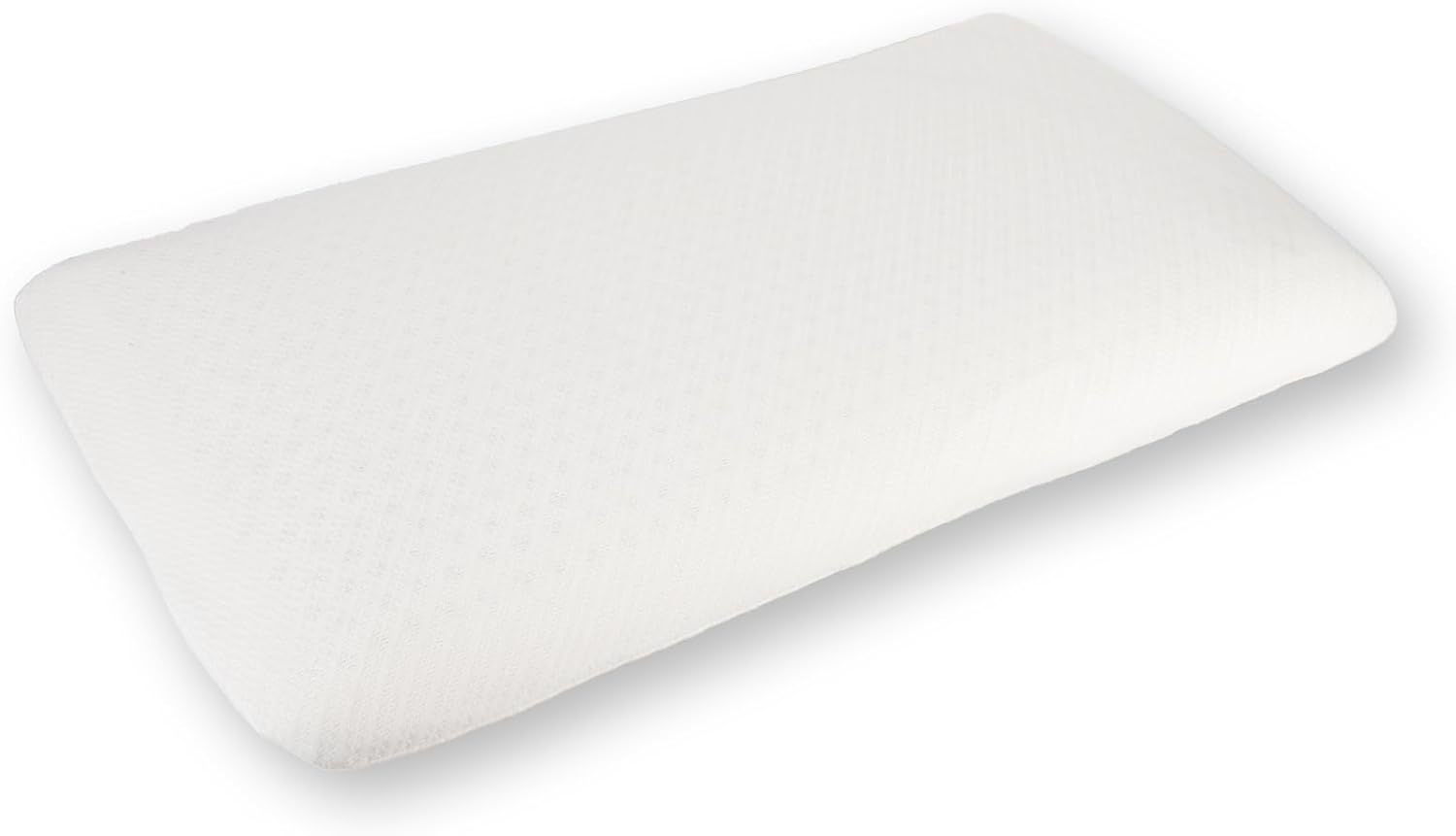 Latex Pillow for Neck Pain, Hypoallergenic & Machine Washable, Breathable Organic Cotton Cover, Adjustable Medium Firm Support, Queen Size(27.6 × 15.7 × 5.1(inch))