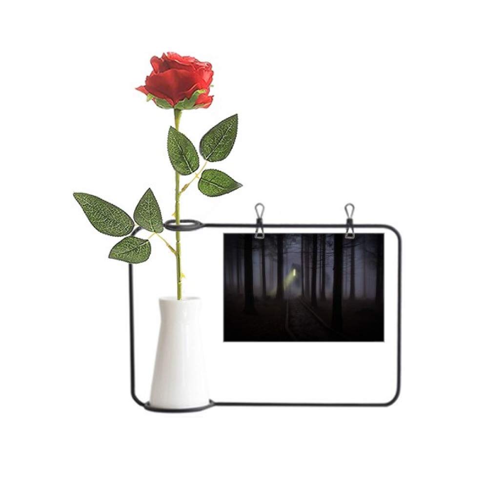 Fleurs artificielles suspendre vase bouteille décoration intérieure