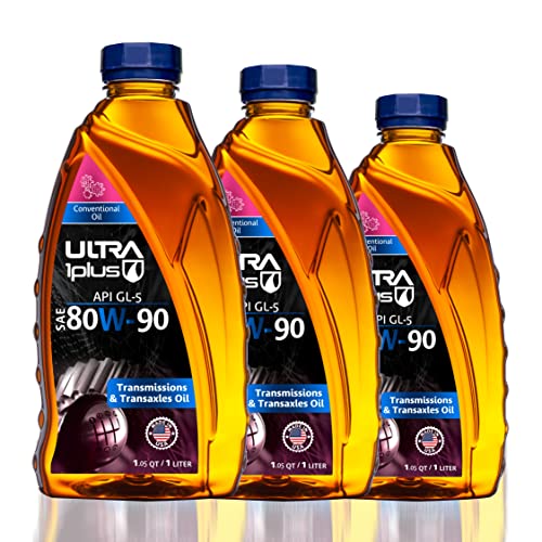 Ultra1Plus™ Sae 80W-90 Conventional Gear Oil Api Gl-5 (3 Liters) #TOP8