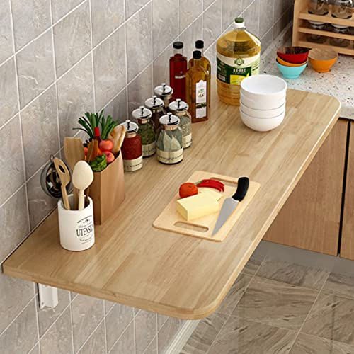 Table d'ordinateur portable suspendue en bois naturel premium - 3