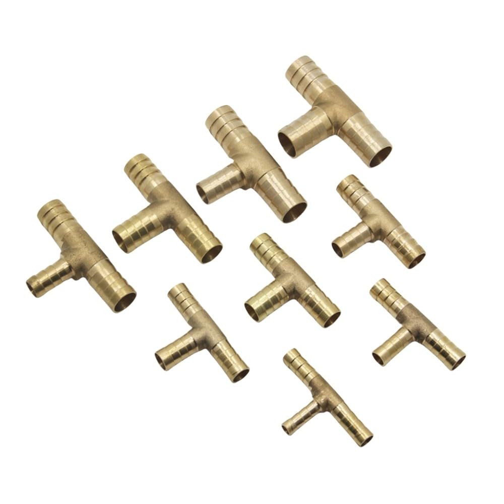 Produktbild von Messing-Rohrverbinder Mit Widerhaken – Gerade Reduzierung, 4–32 Mm, Robust, Druckfest, Für Schlauchanschlüsse
