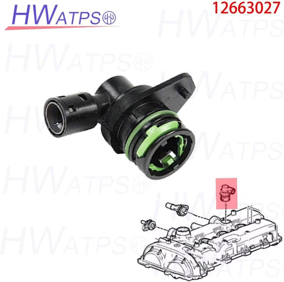 12663027 12665167 12665166 Engine Crankcase Valve For Malibu 2.0L 2013-2018 1.5L 2016-2018 Cadillac ATS Buick Regal