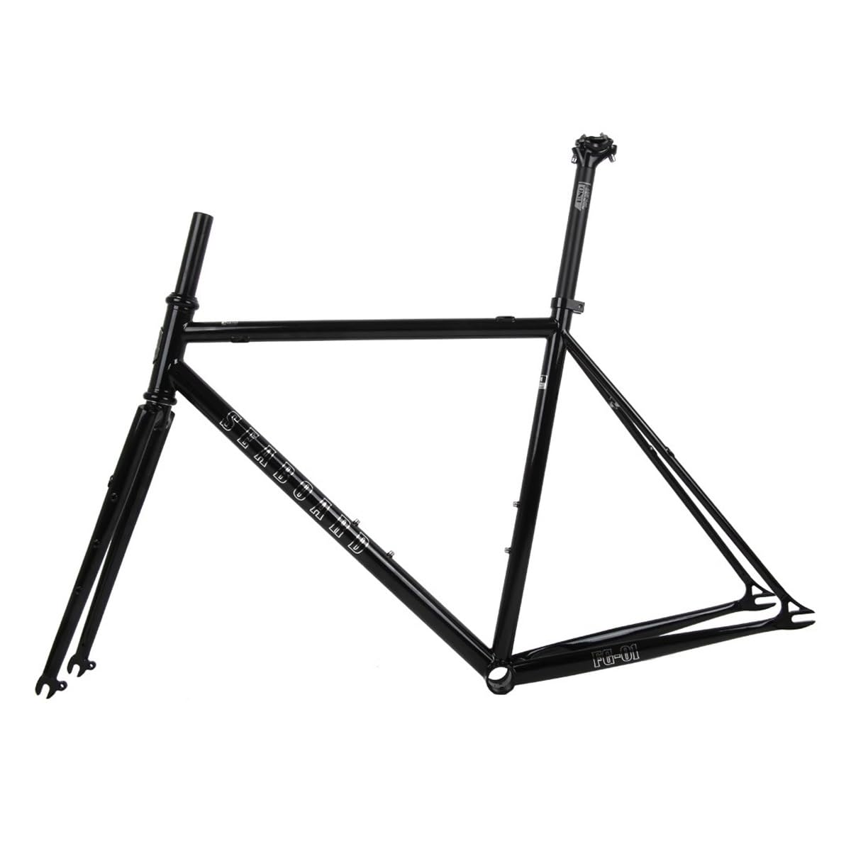 Amazon.co.jp: 700C 固定ギア バイクフレームセット C/V ブレーキ 50